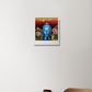 Buddha Acrylic Square Poster by Swati jawale