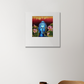 Buddha Acrylic Square Poster by Swati jawale