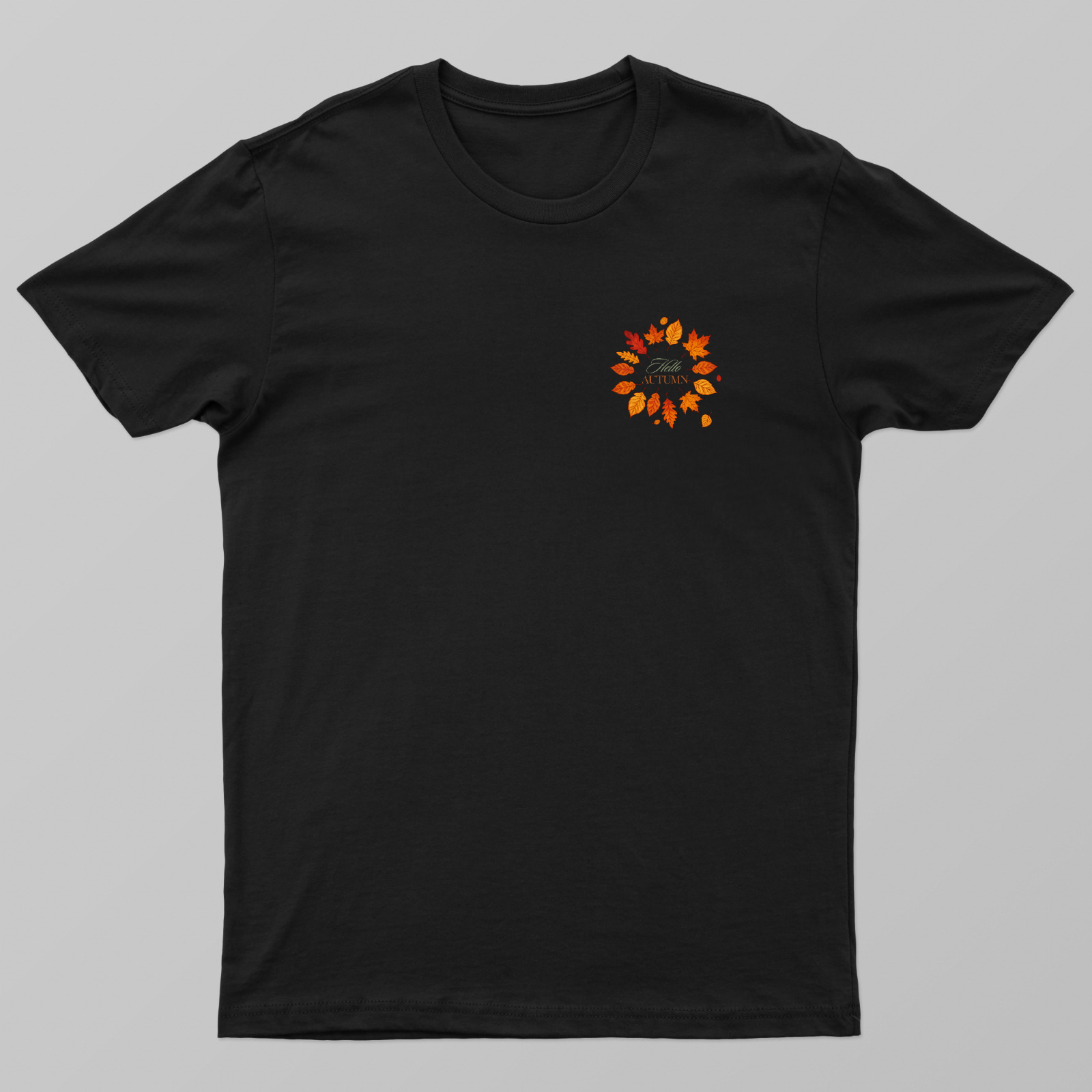 minimal autumn design Unisex T-shirt by Zera