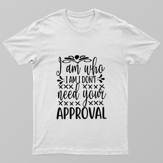 I am who I am Unisex T-Shirt Design Unisex T-shirt by Pradeep Krishnan
