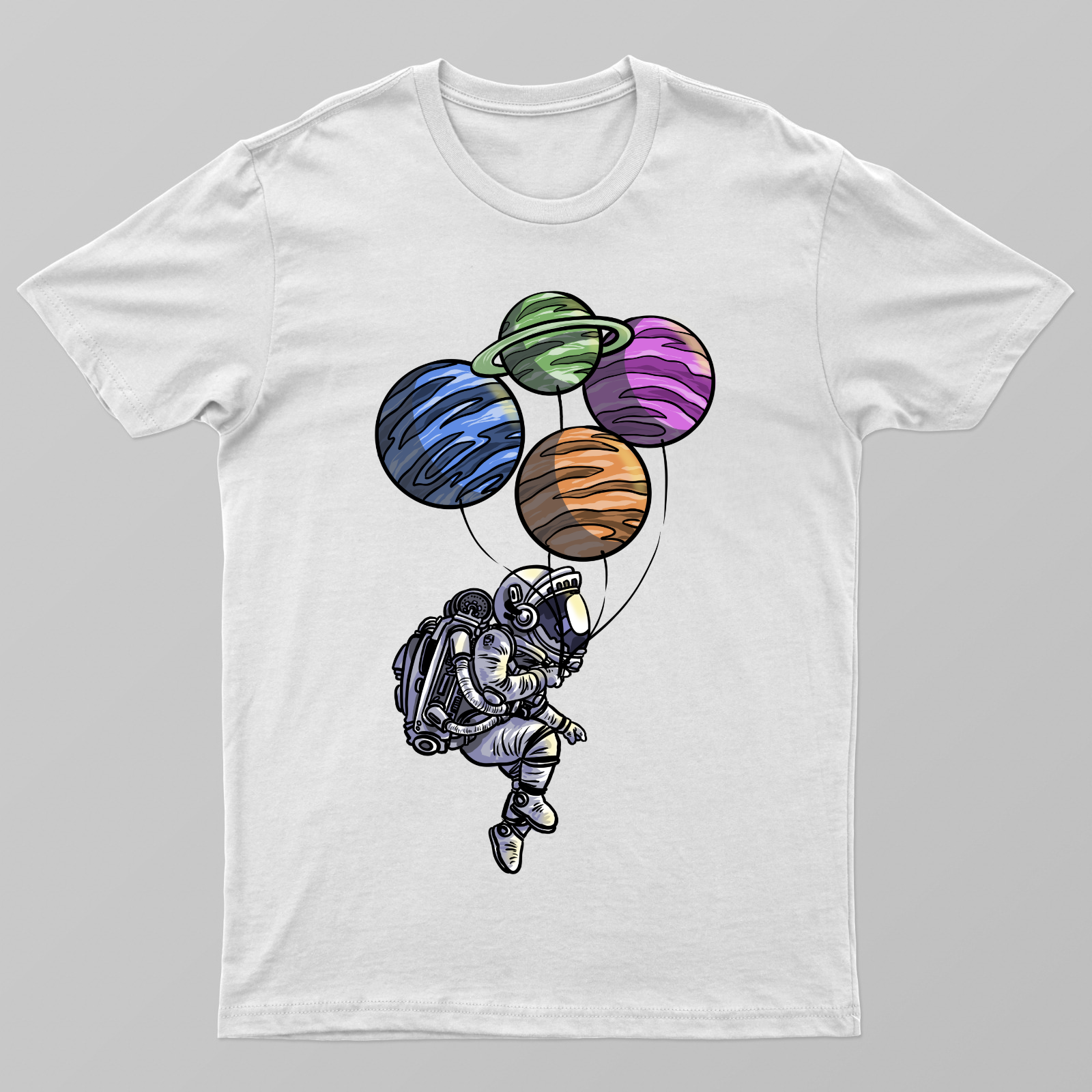 cosmic daydream Unisex T-shirt by Subham Sarkar