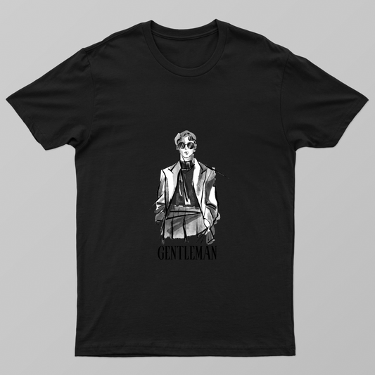 Gentle Man Unisex T-shirt by Rabindu Das