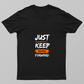 Keep Moving Unisex T-shirt by Rabindu Das