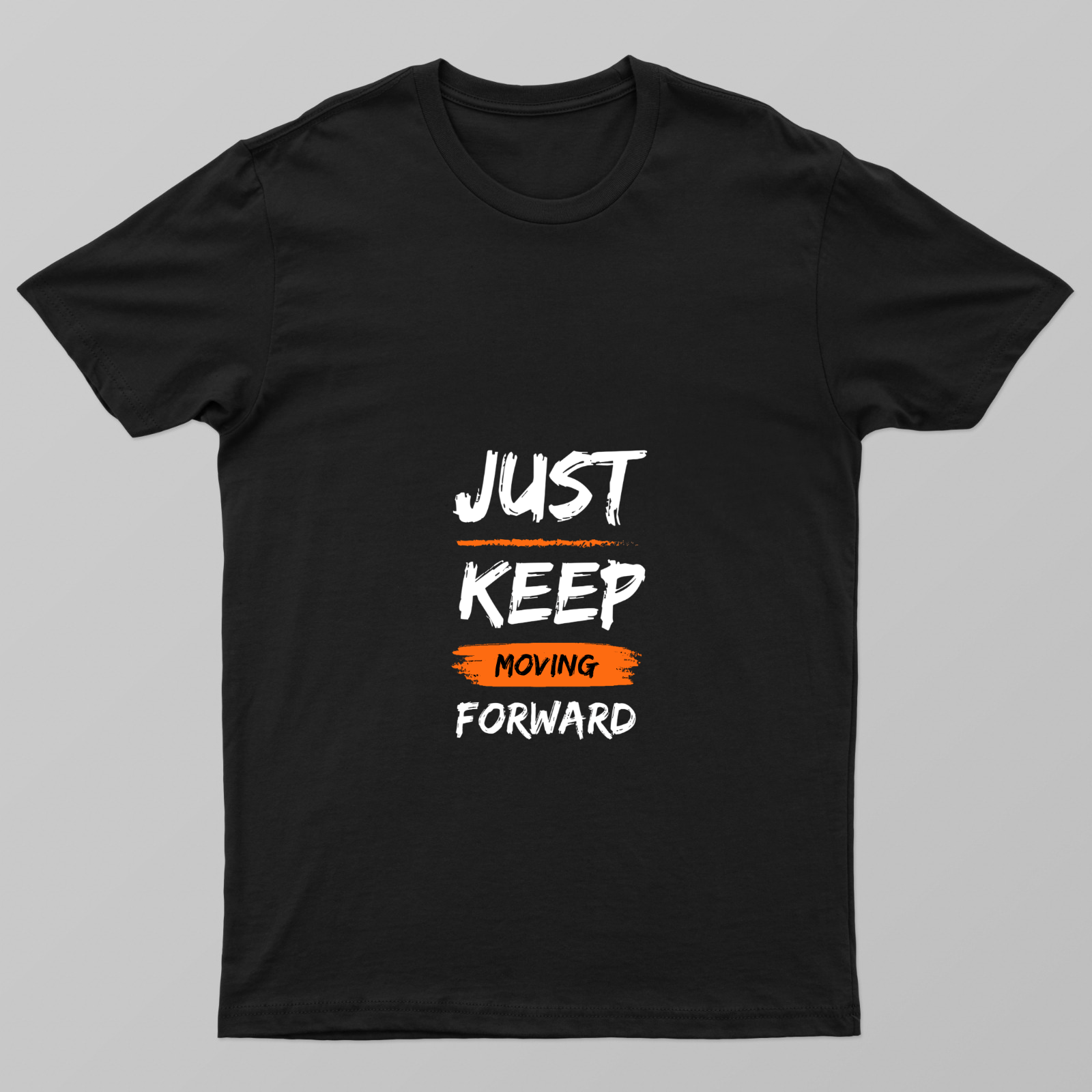 Keep Moving Unisex T-shirt by Rabindu Das