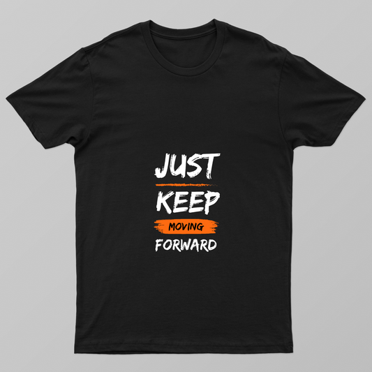 Keep Moving Unisex T-shirt by Rabindu Das