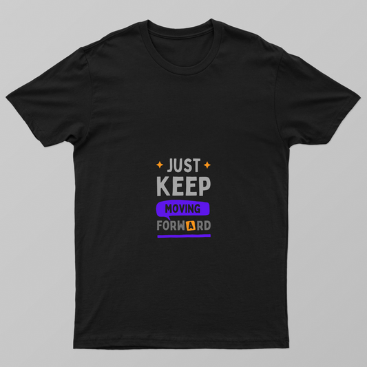 Keep Moving Unisex T-shirt by Rabindu Das