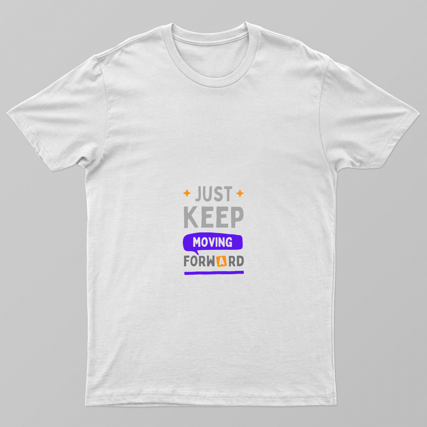 Keep Moving Unisex T-shirt by Rabindu Das