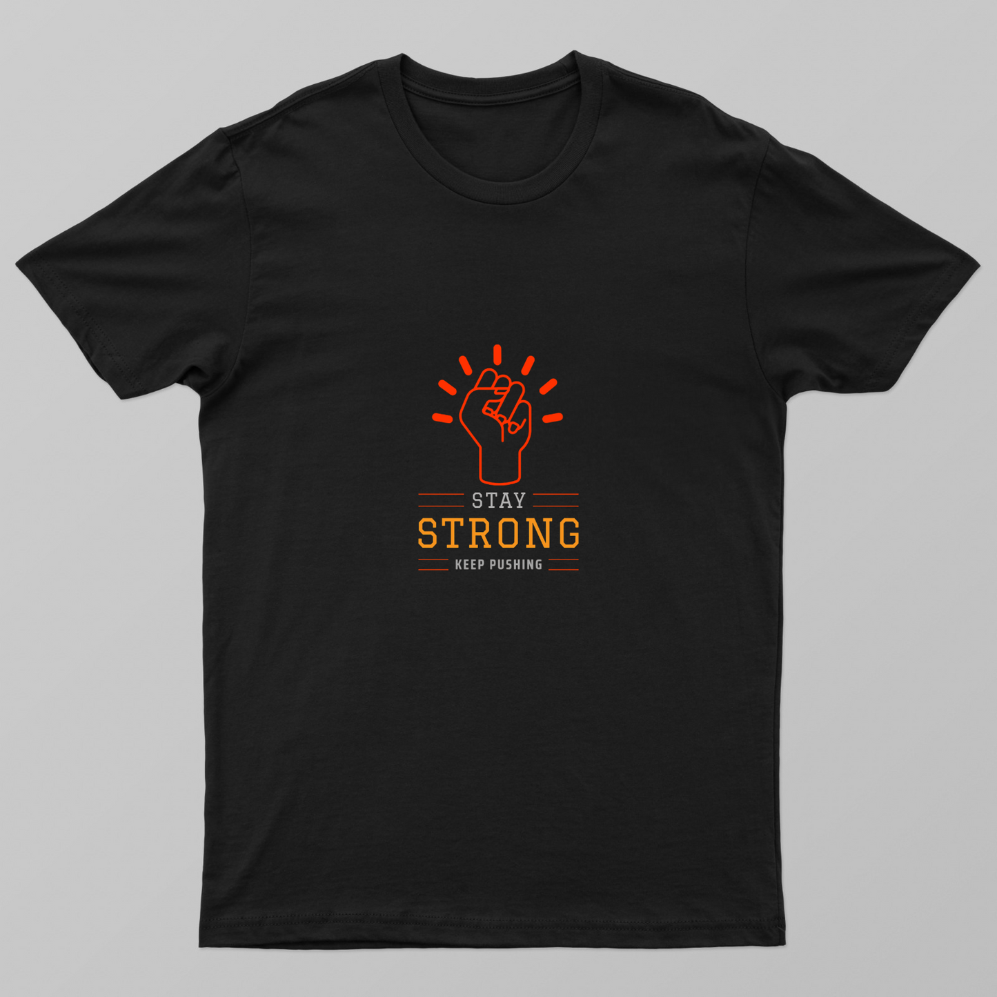 Stay Strong Unisex T-shirt by Rabindu Das