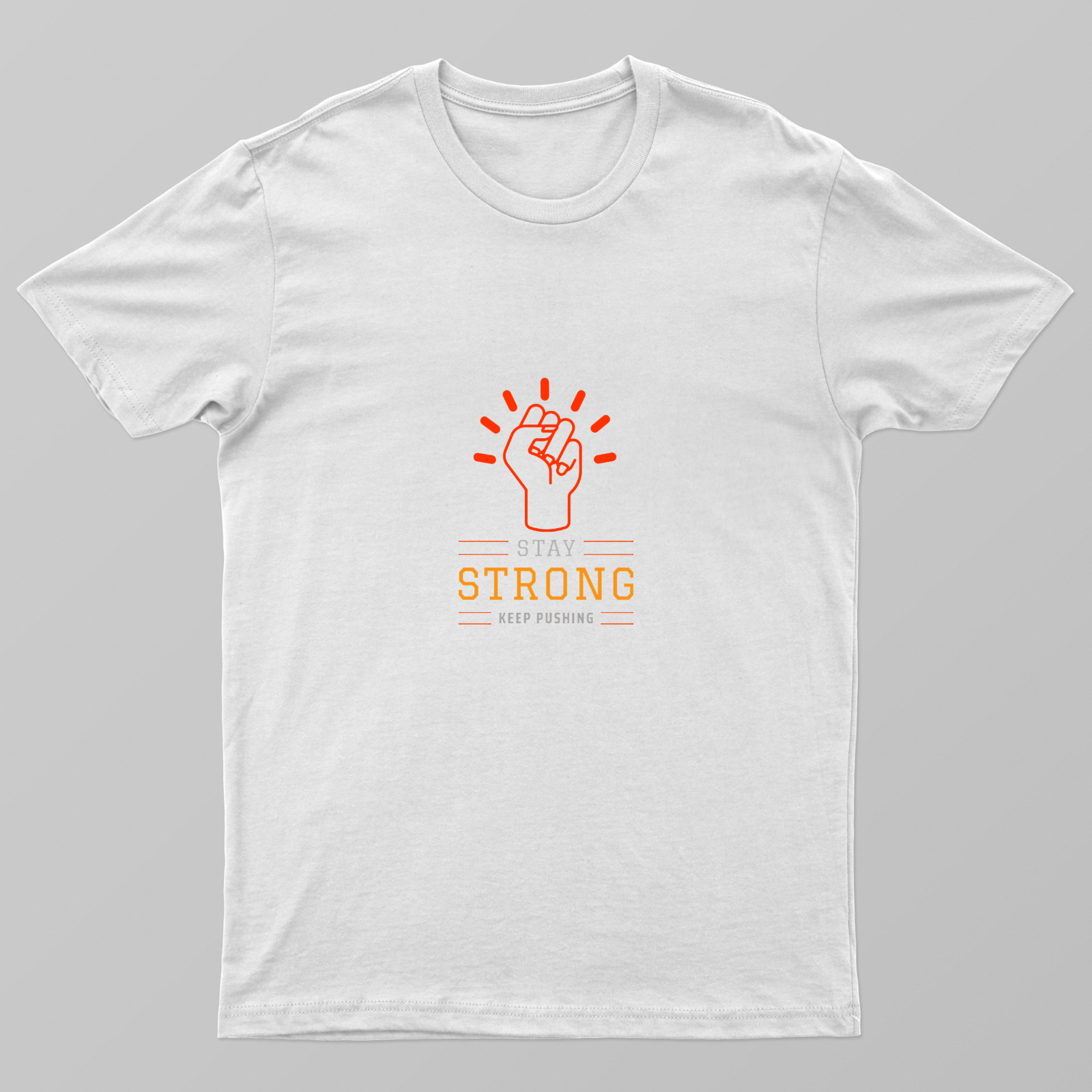 Stay Strong Unisex T-shirt by Rabindu Das