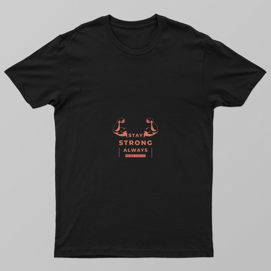 Stay Strong Unisex T-shirt by Rabindu Das