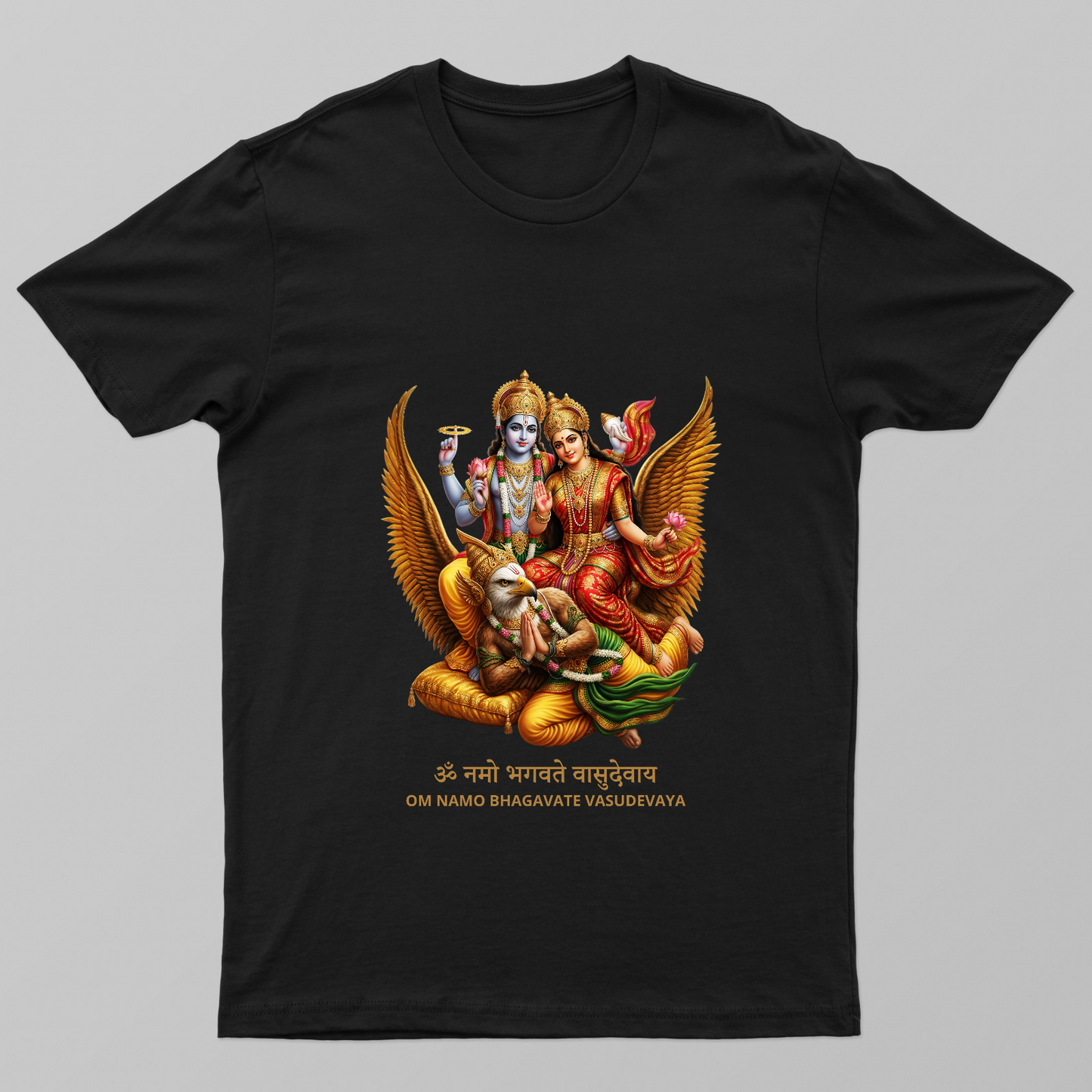 Om Namo Bhagavate Vasudevaya Unisex T-shirt by Kunal Gupta