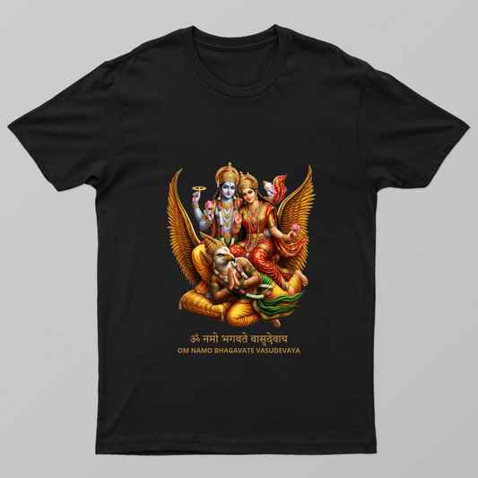 Om Namo Bhagavate Vasudevaya Unisex T-shirt by Kunal Gupta