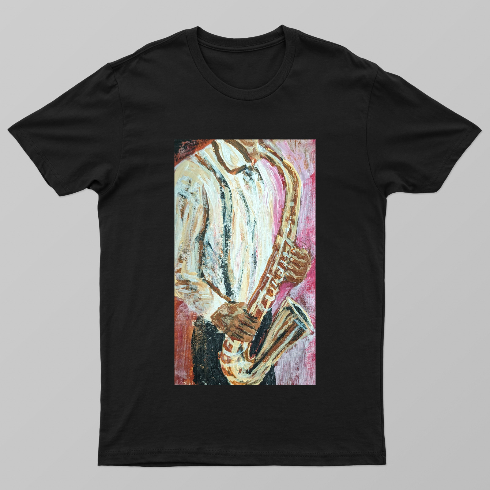 Musician Unisex T-shirt by Jishnu Devan 
