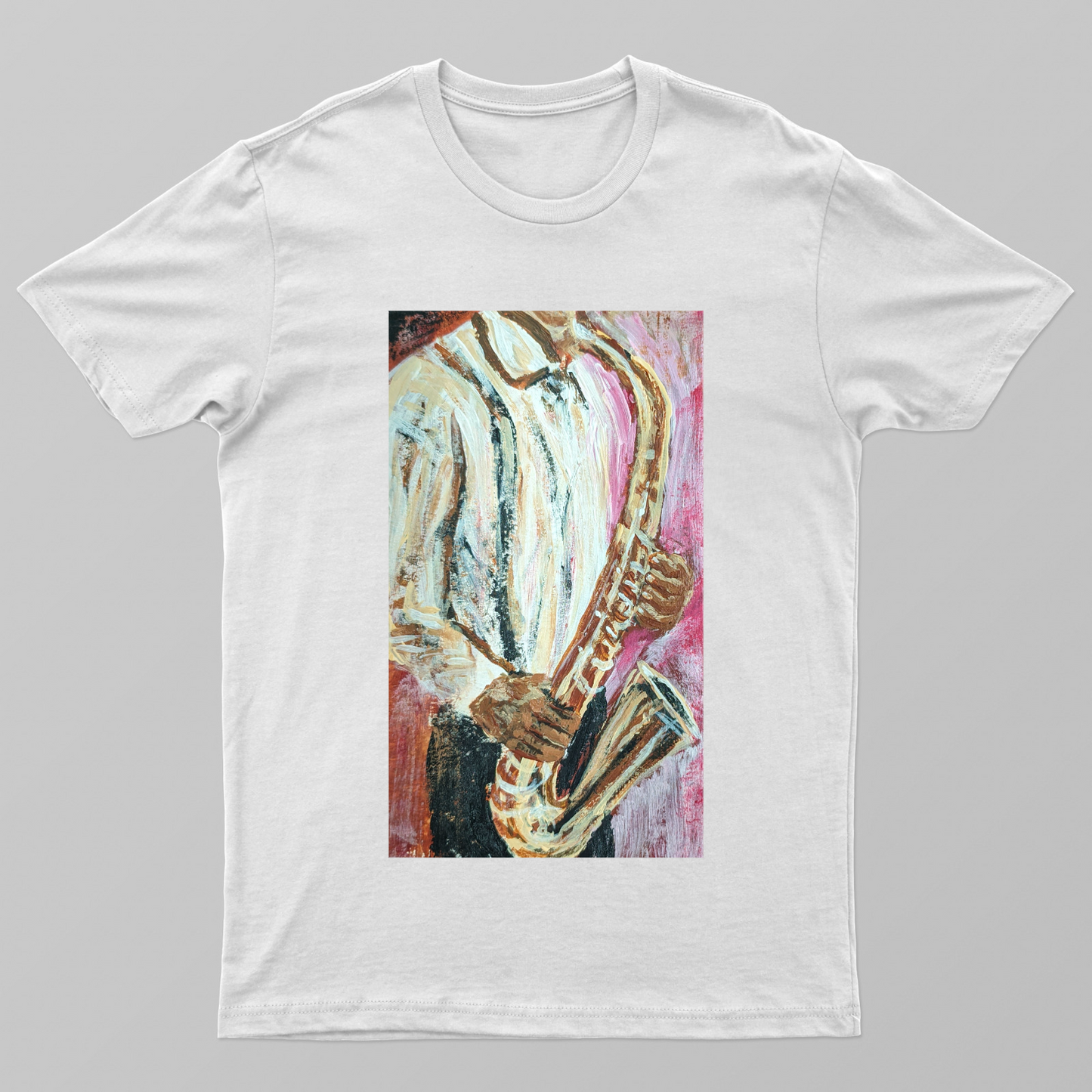 Musician Unisex T-shirt by Jishnu Devan 