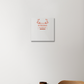 Stay Strong Acrylic Square Poster by Rabindu Das