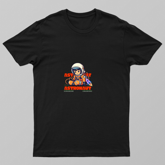 Astronaut Unisex T-shirt by Rabindu Das