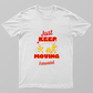 Just Keep Moving Unisex T-shirt by Rabindu Das