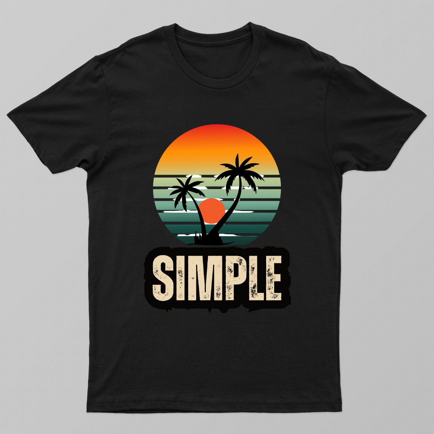 Simple Unisex T-shirt by Rabindu Das