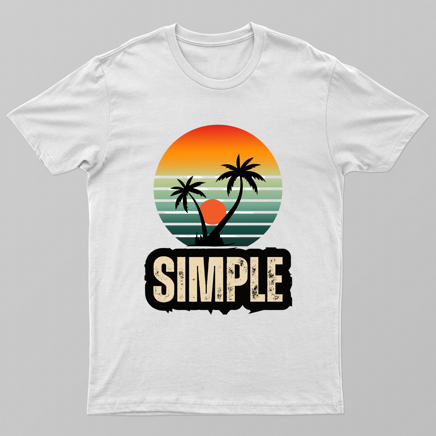 Simple Unisex T-shirt by Rabindu Das
