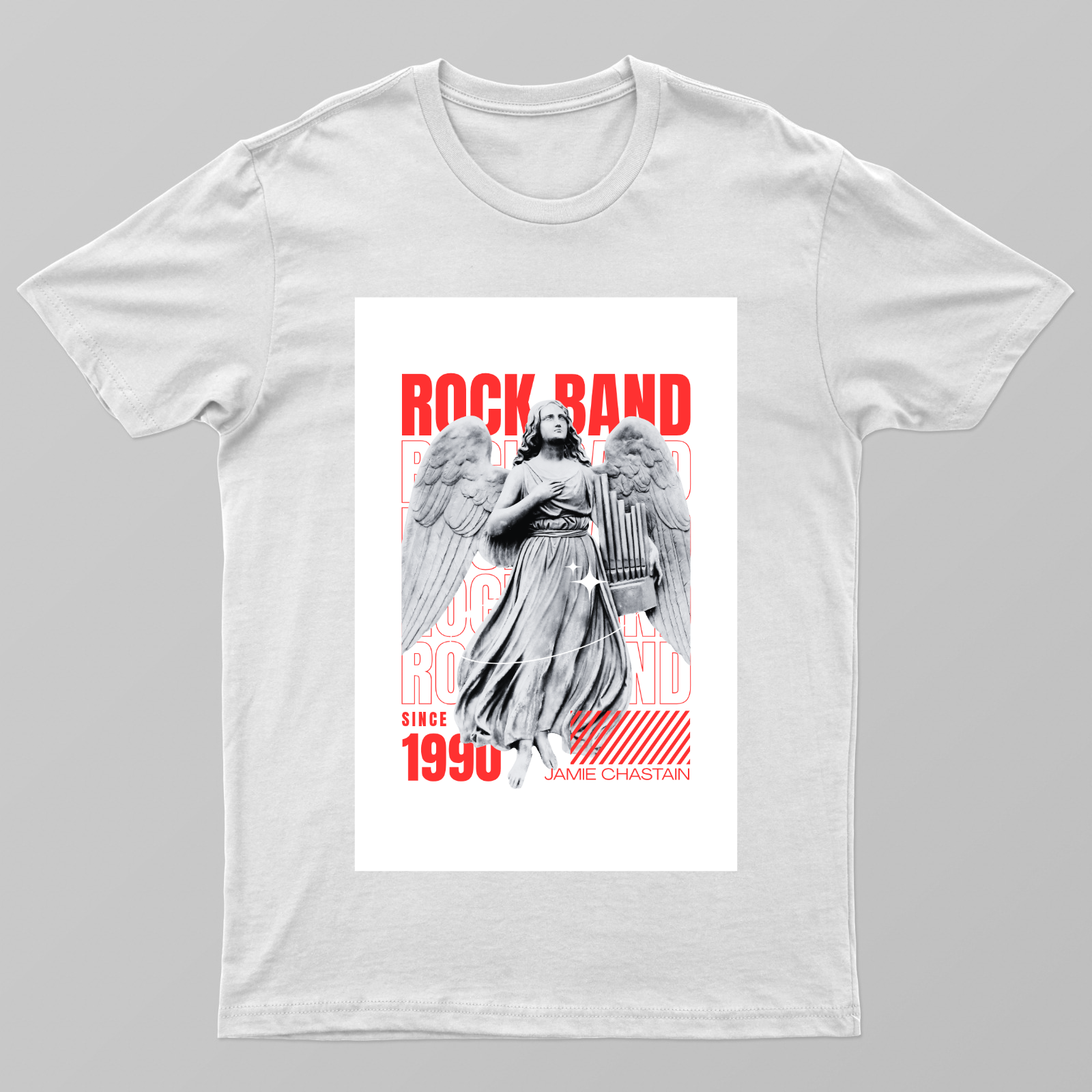 Rock Band Unisex T-shirt by Rabindu Das