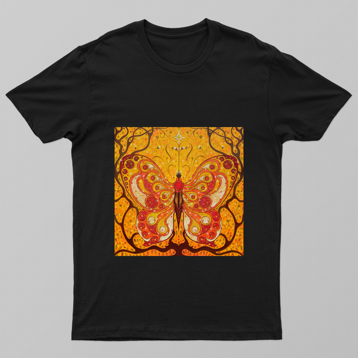 Butterfly Unisex T-shirt by Seby Augustine