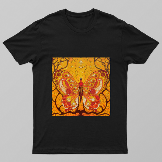 Butterfly Unisex T-shirt by Seby Augustine
