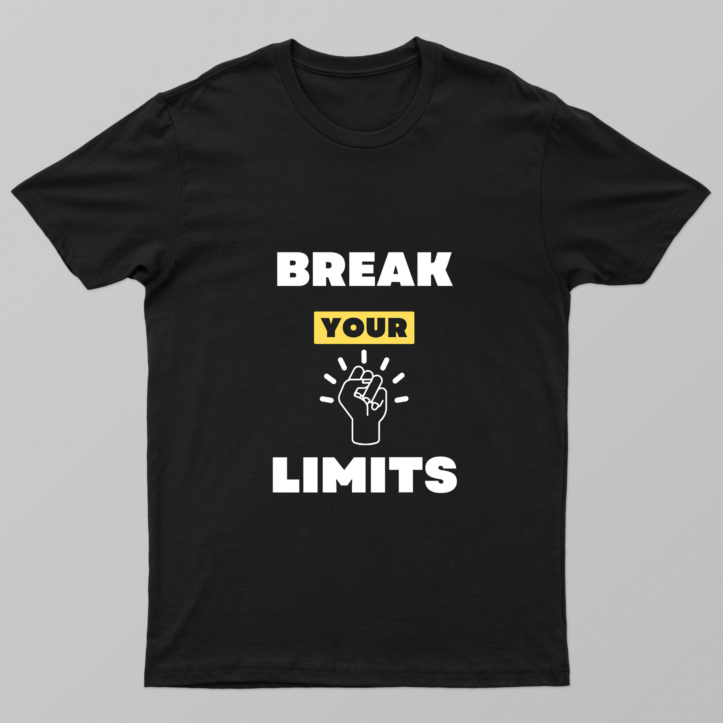 Break the Limits Unisex T-shirt by Rabindu Das