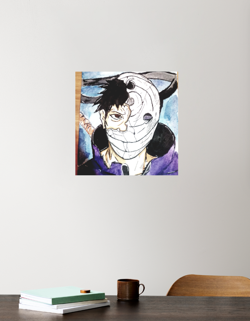 Anime Acrylic Square Poster by Shlokdubey