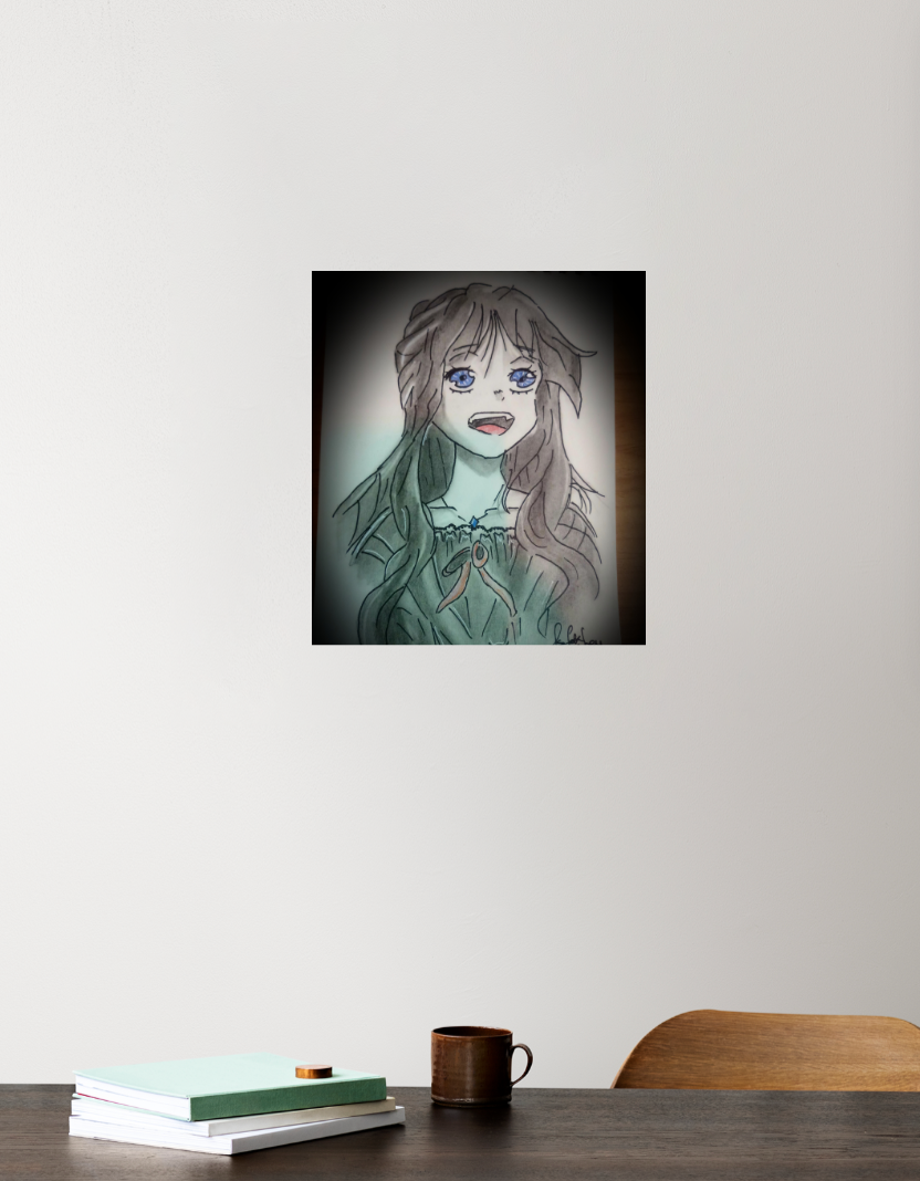 Anime Acrylic Square Poster by Shlokdubey