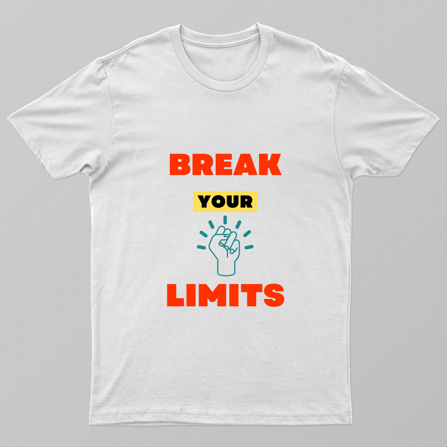 Break Limts Unisex T-shirt by Rabindu Das