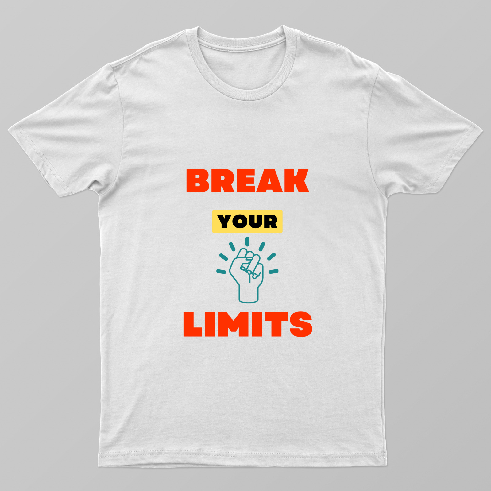 Break Limts Unisex T-shirt by Rabindu Das