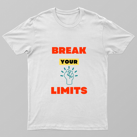 Break Limts Unisex T-shirt by Rabindu Das