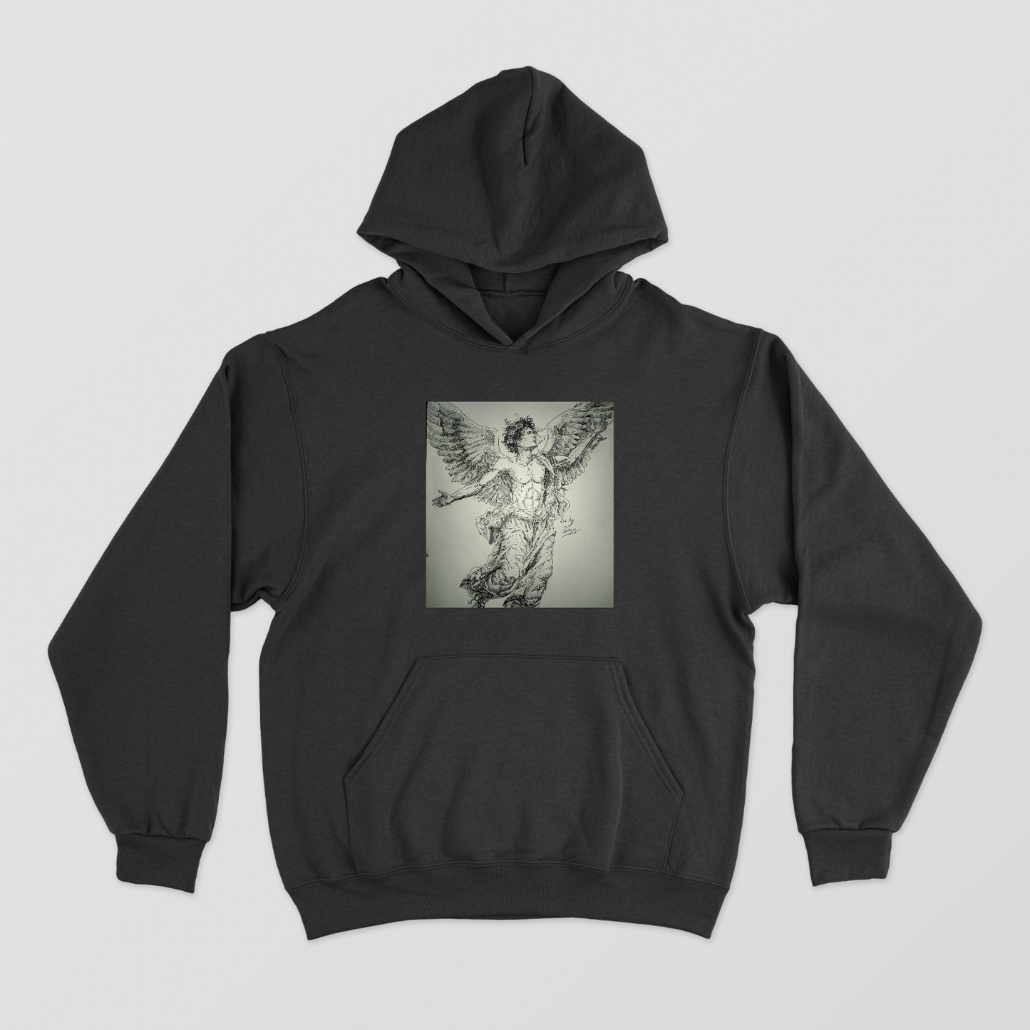 Fallen angel Unisex Hoodie by Johan 
