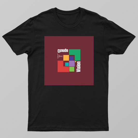 Change Your Vision Unisex T-shirt by Jadab Kumar Sarkar 
