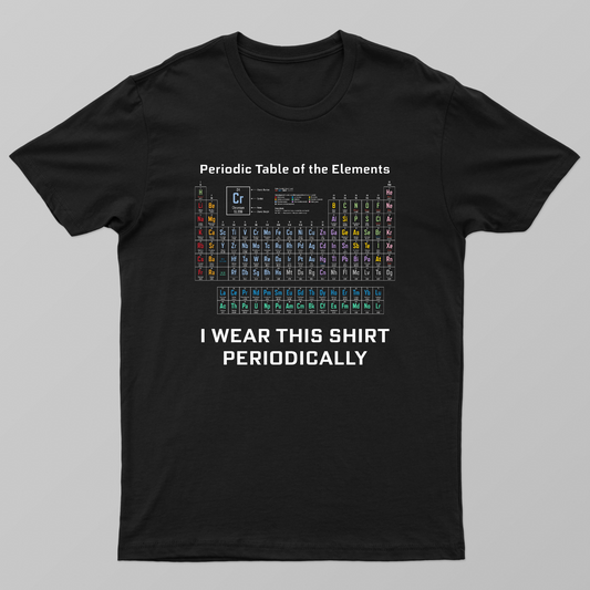 Dr Grace's Periodic Table Shirt Unisex T-shirt by Kunal Gupta