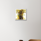 TreeofLife - Black T Acrylic Square Poster by Bijou John
