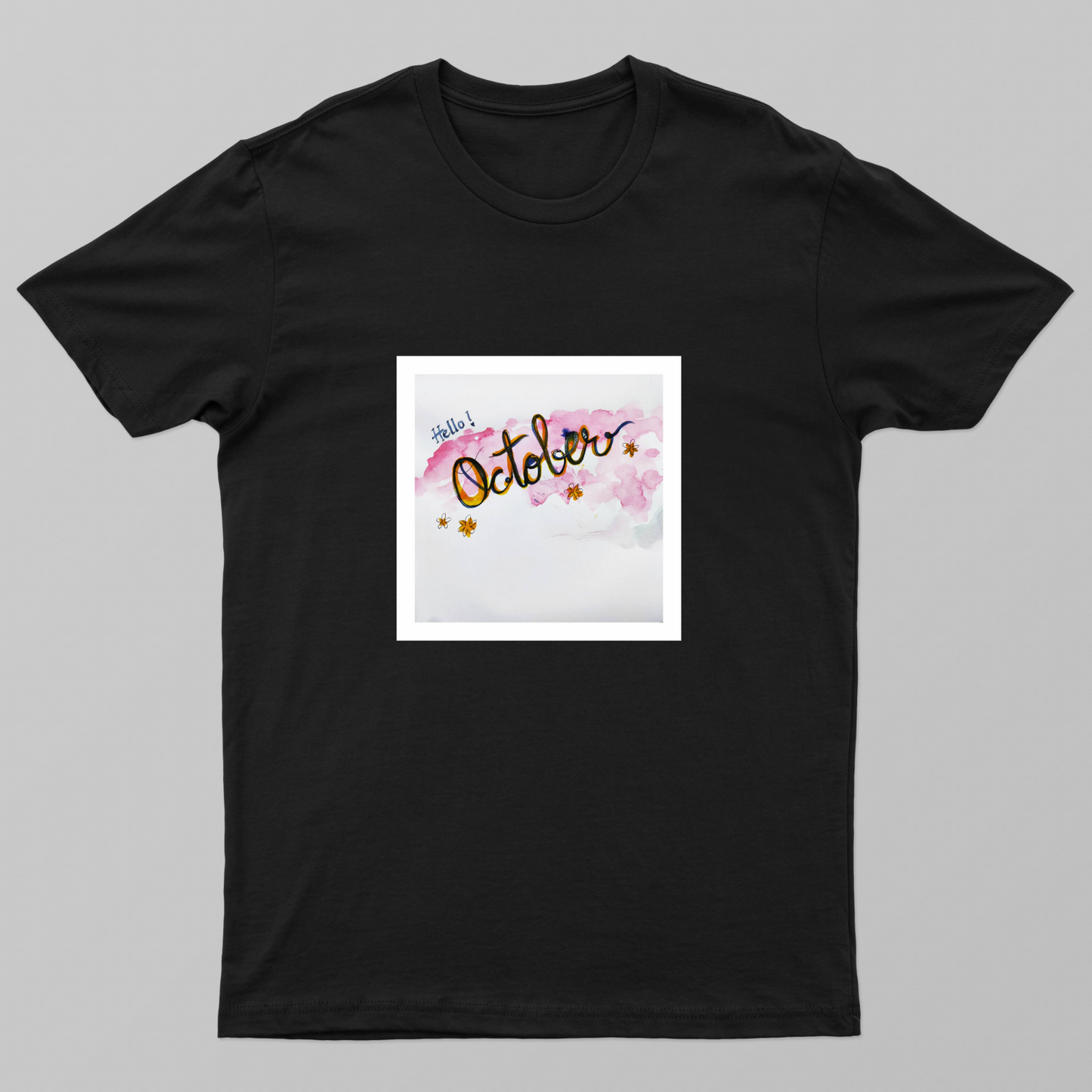 Welcoming October Unisex T-shirt by Sujata Jalindar Giri 