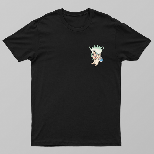 Senku the mad scientist Unisex T-shirt by Hrisheeka K