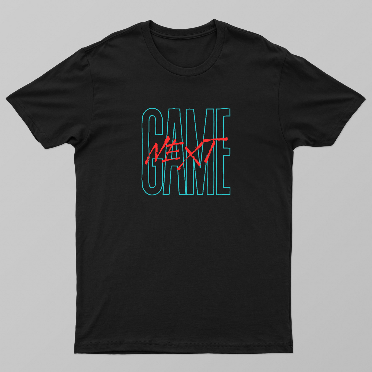 Next game - Typography designed tshirt Unisex T-shirt by Ramen saha 
