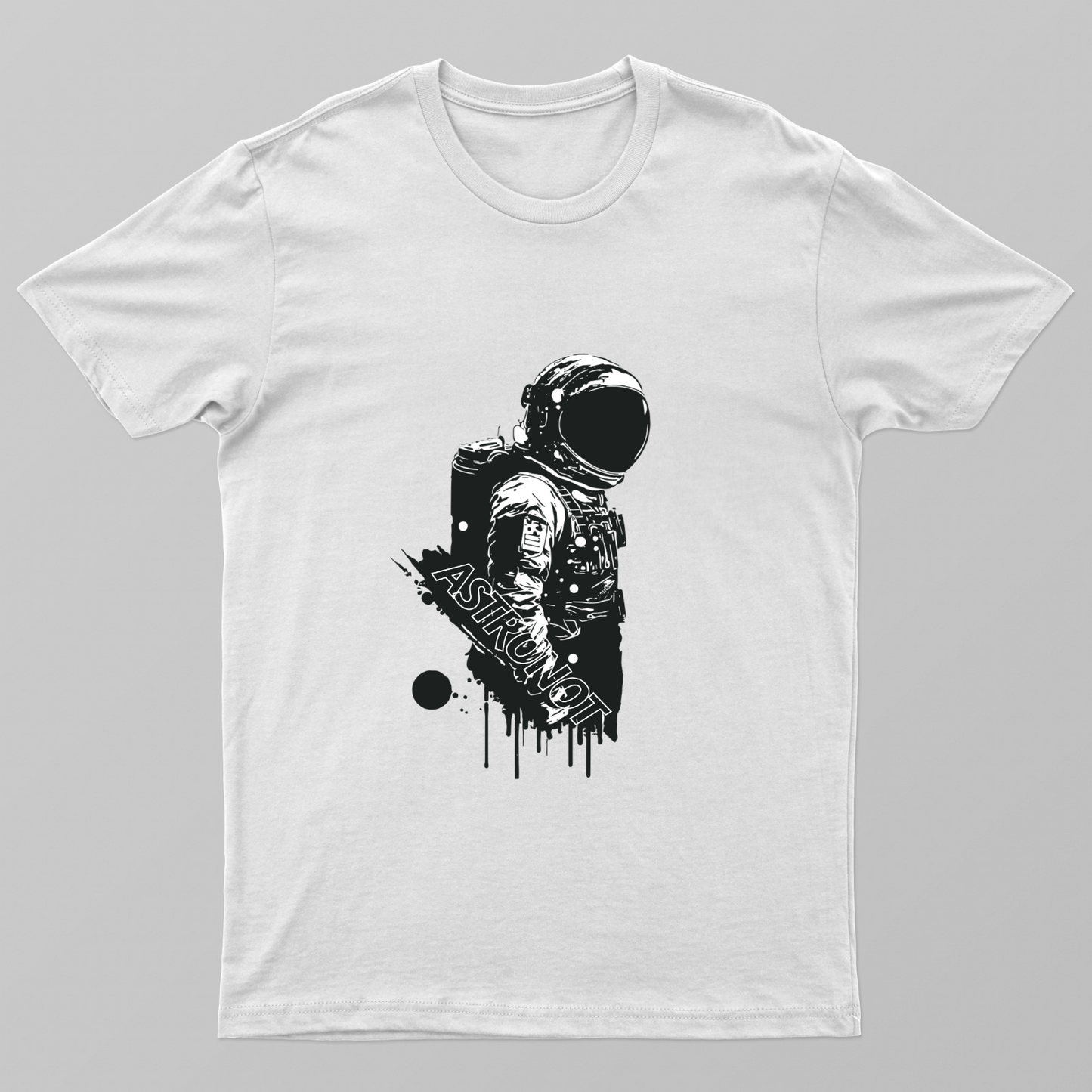 Astronaut Unisex T-shirt by Rabindu Das