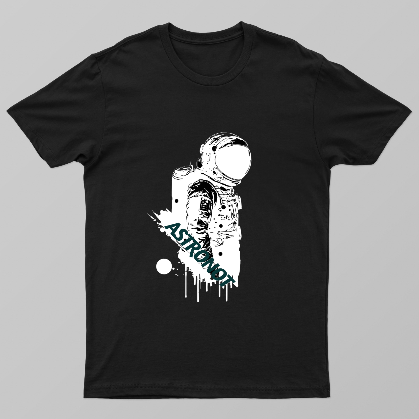 Astronaut Unisex T-shirt by Rabindu Das