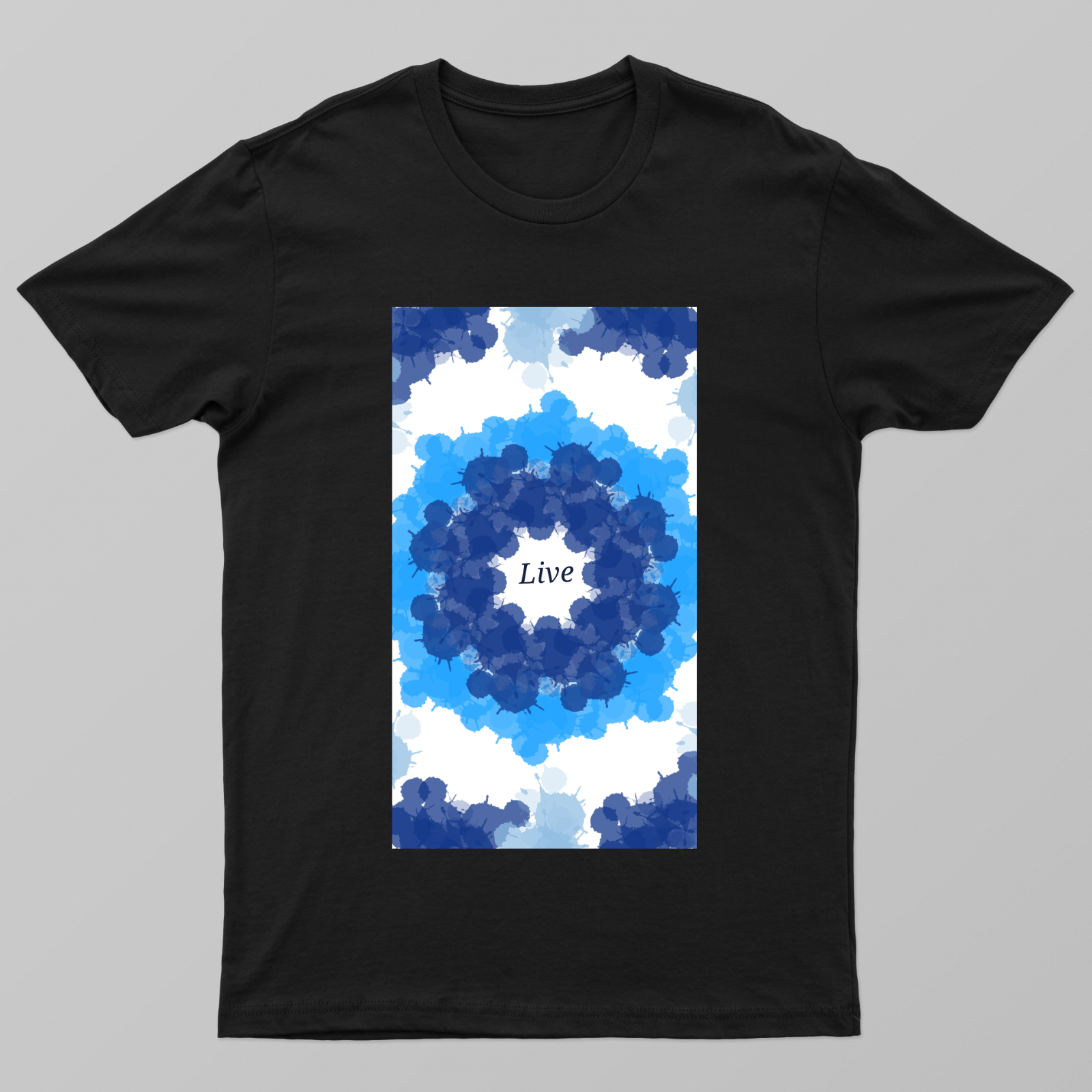 Live Unisex T-shirt by Shafna.Y