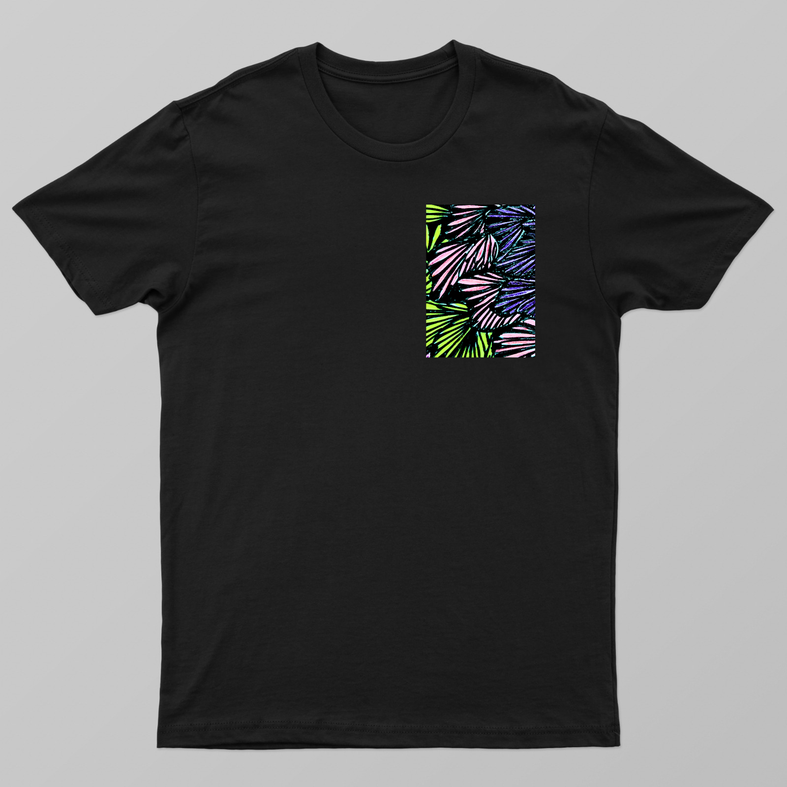 Acrylics Unisex T-shirt by Shafna.Y