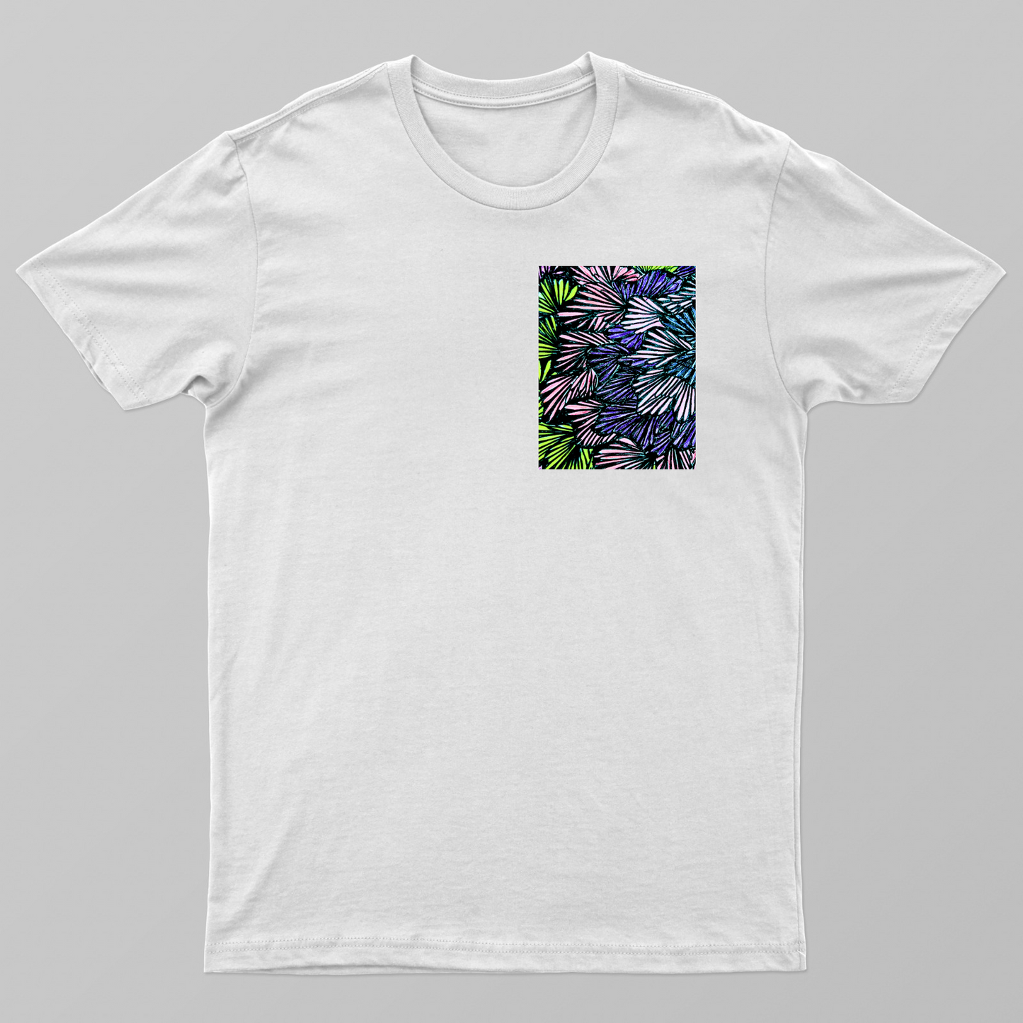 Basic with a pop of colour Unisex T-shirt by Shafna.Y