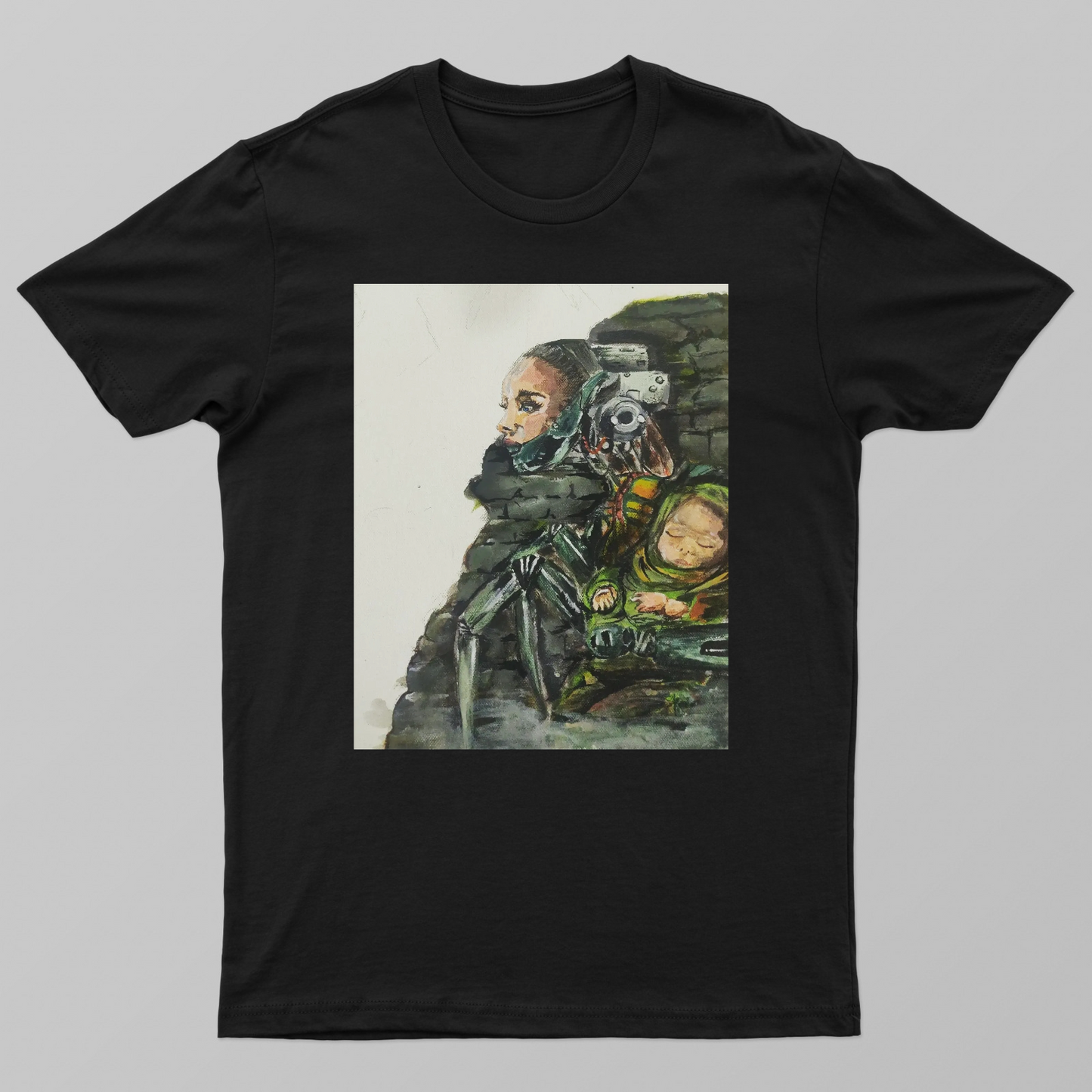 Mother Unisex T-shirt by Darryn 