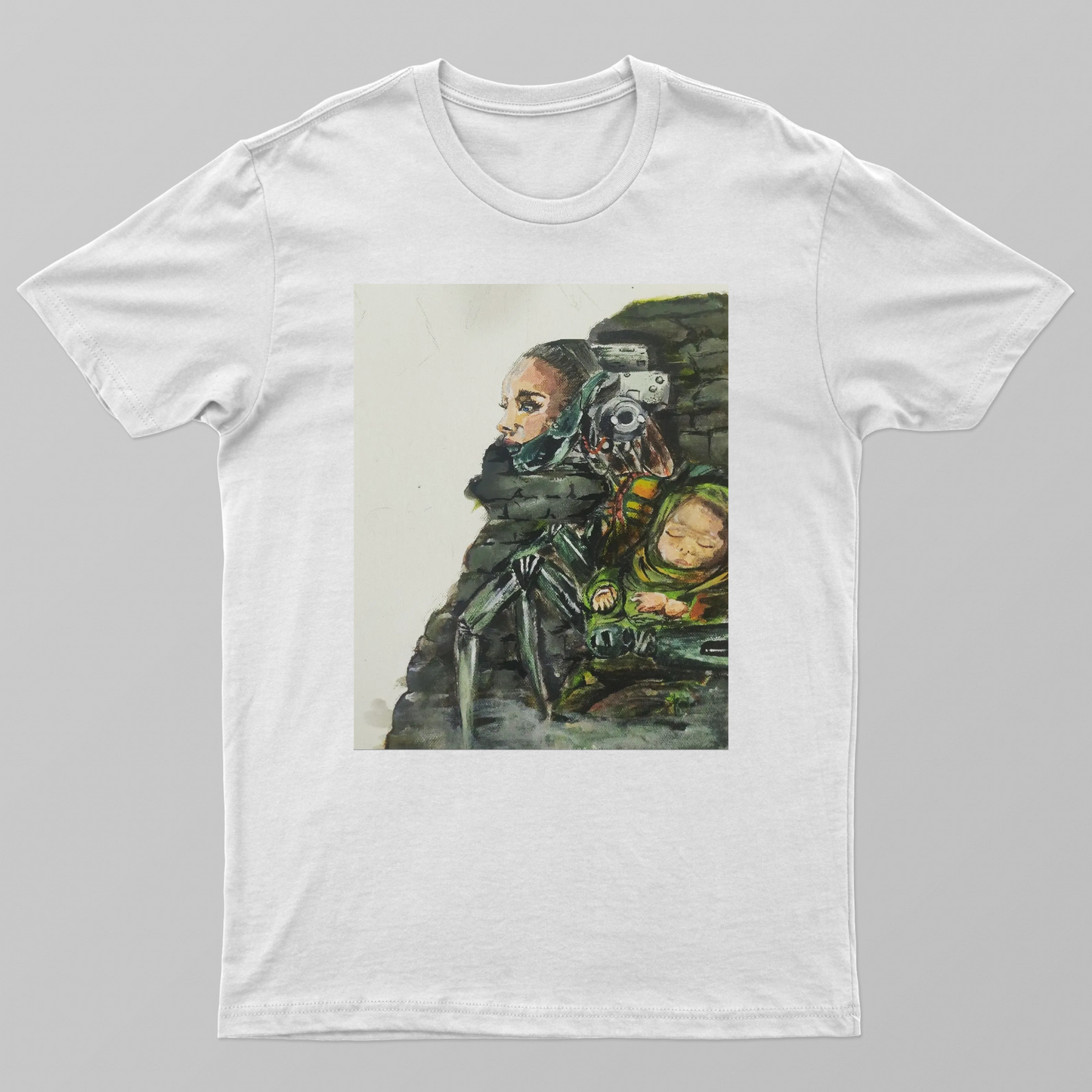 Mother Unisex T-shirt by Darryn 