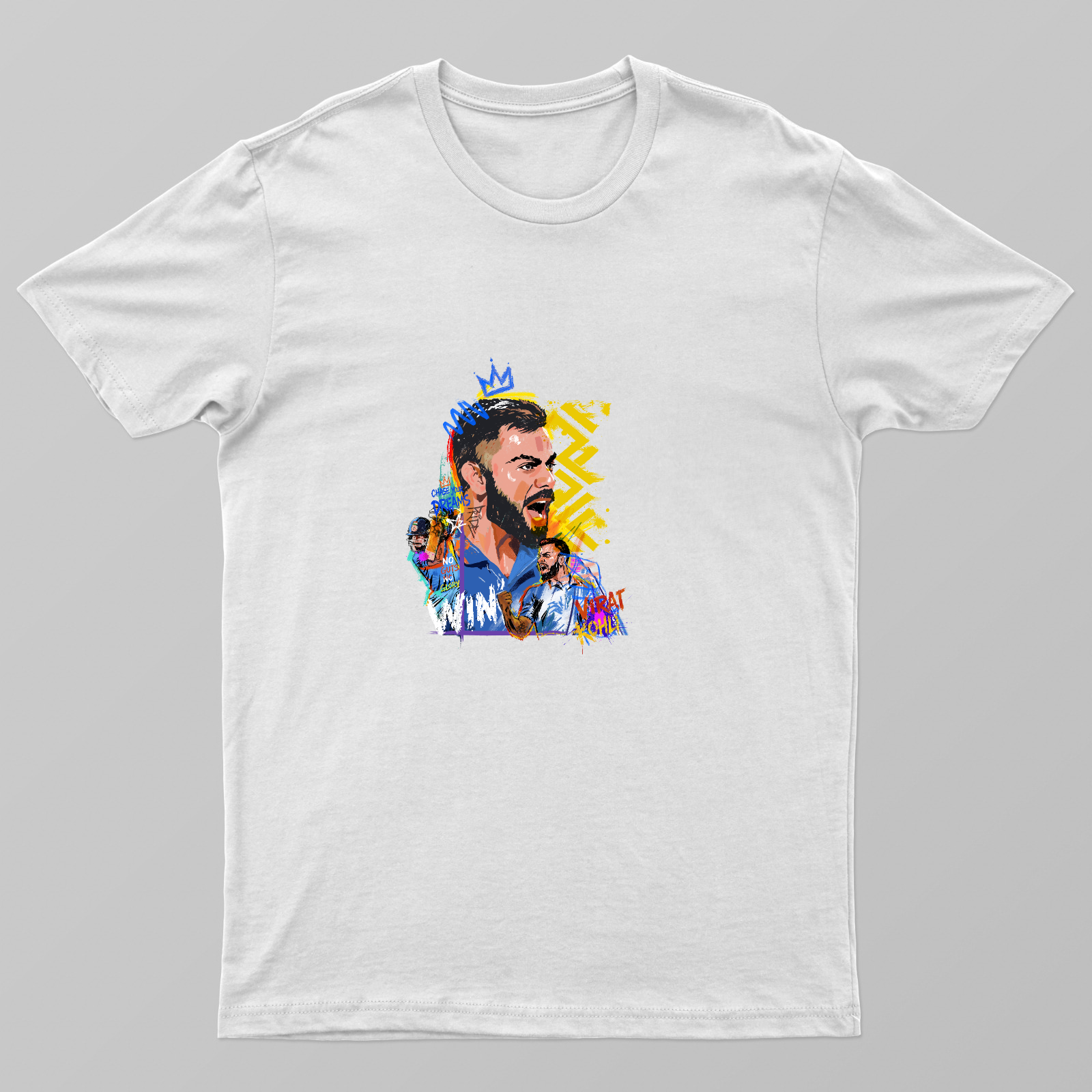 King Kohli Unisex T-shirt by nitin chawla