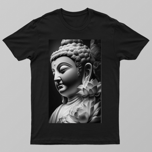 Buddha Unisex T-shirt by Prithisha 