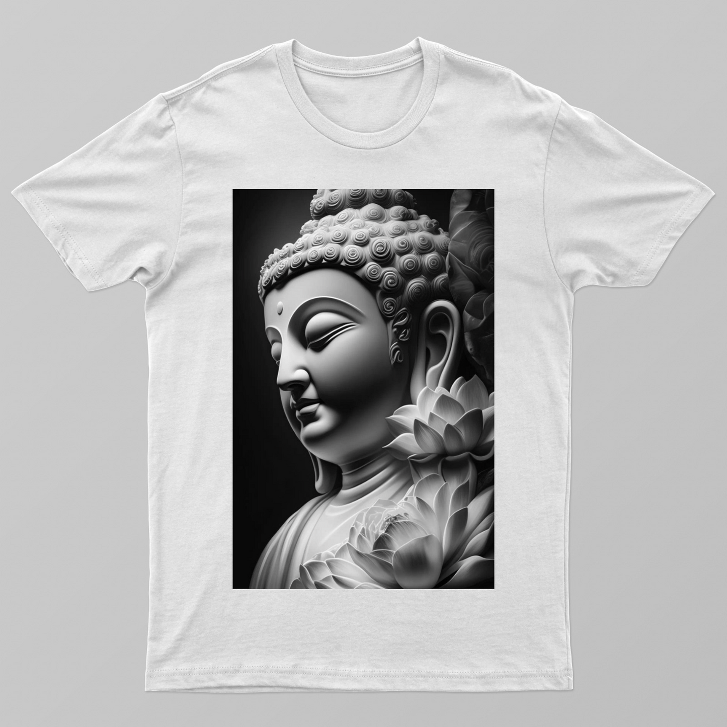 Buddha Unisex T-shirt by Prithisha 