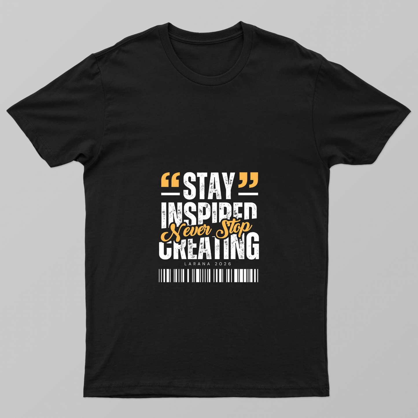 Stay Inspired Unisex T-shirt by Rabindu Das
